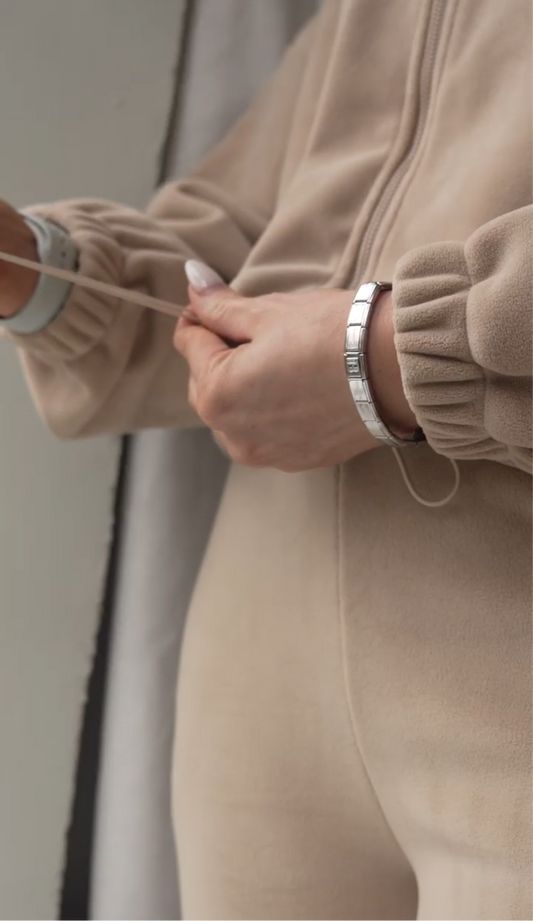 The Cotswold Edit Fleece - Cream Taupe - Teddy