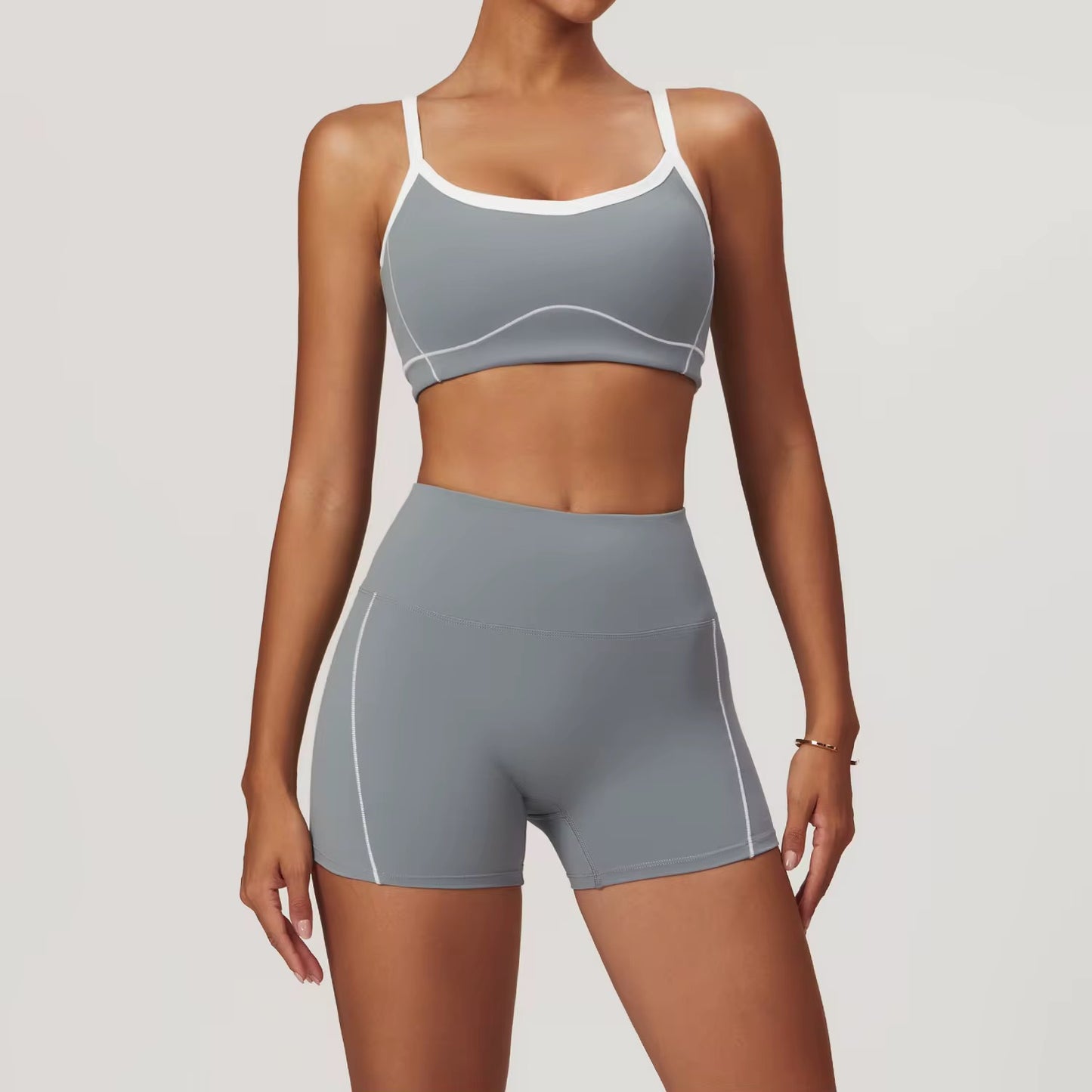 Dubai Marina - Grey - The Shorts