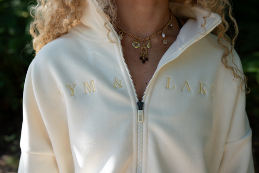 Cream Brushed Velvet- Enchanted Fleece