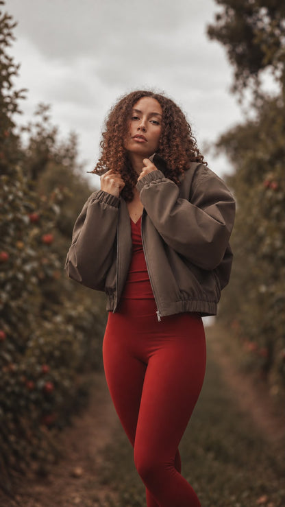 The Orchard Jacket - Olive Green