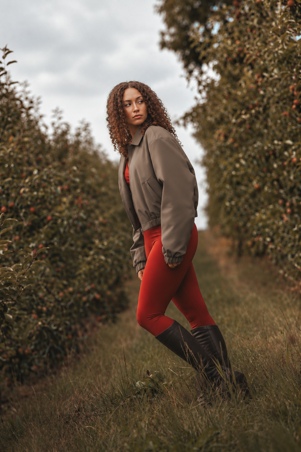 The Orchard Jacket - Olive Green