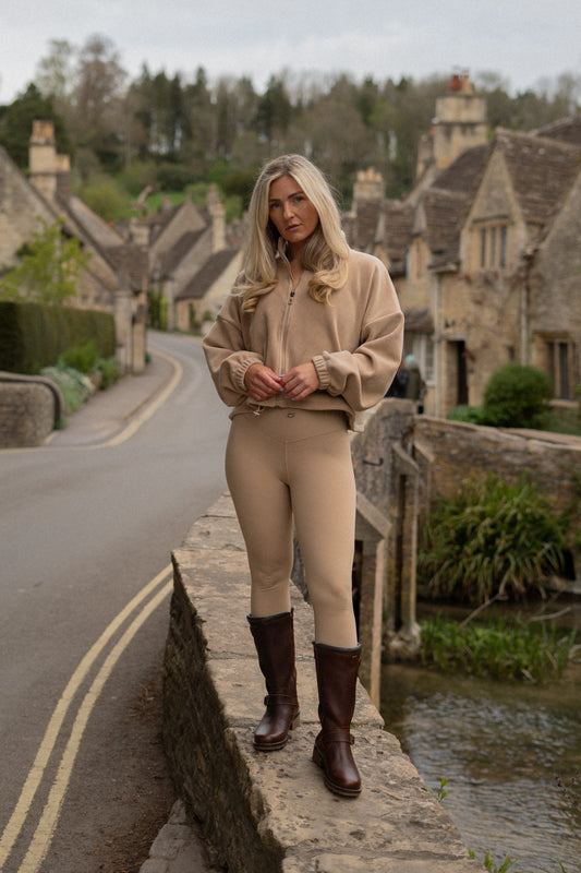 The Cotswold Edit Fleece - Soft Taupe