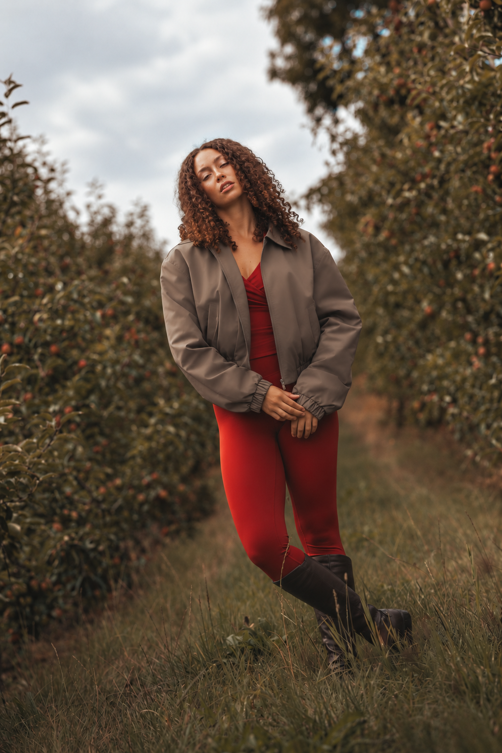 The Orchard Jacket - Olive Green