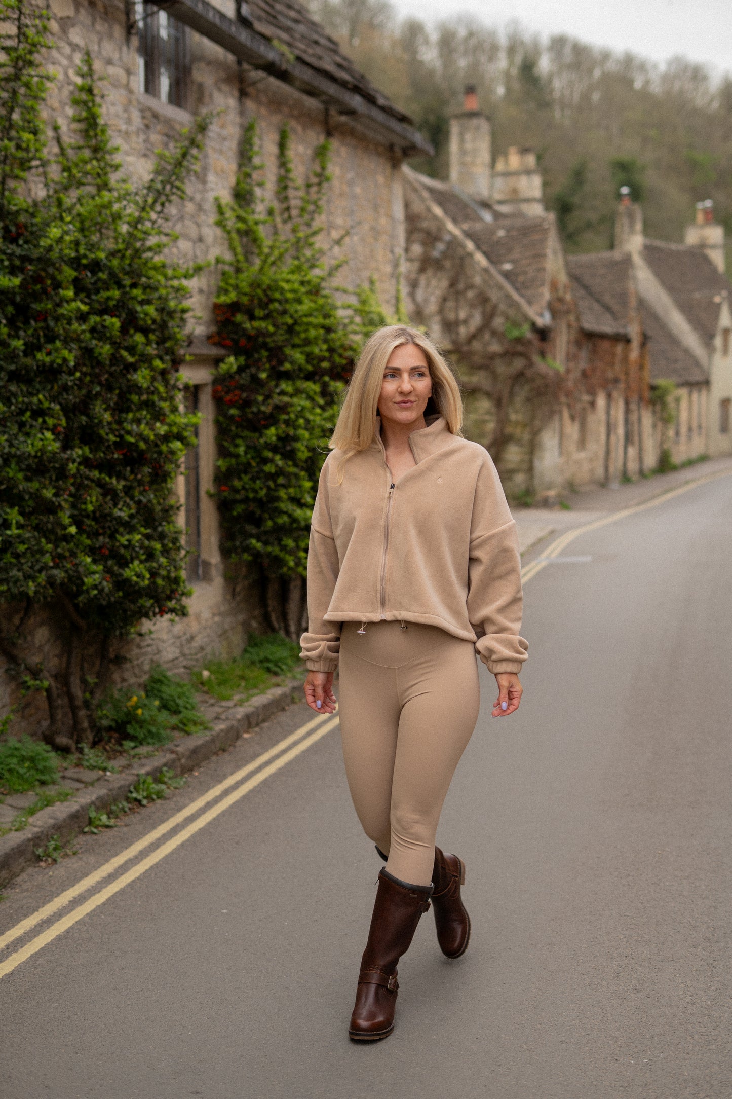 The Cotswold Edit Fleece - Soft Taupe