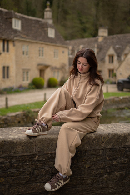 The Cotswold Edit - Soft Taupe Joggers
