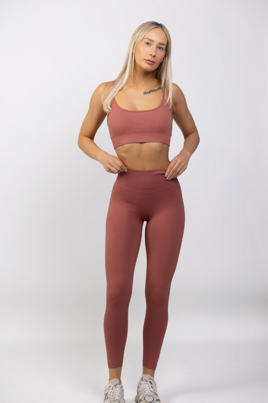 The Terracotta Leggings Set