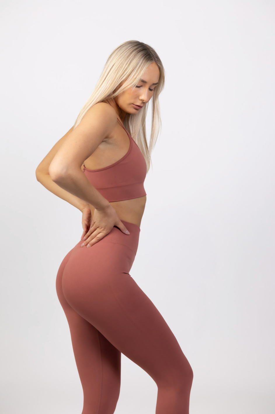 The Terracotta Leggings Set